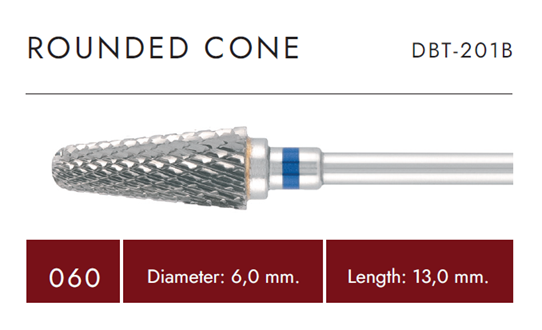 Nastavak TC Rounded Cone - DBT-201B